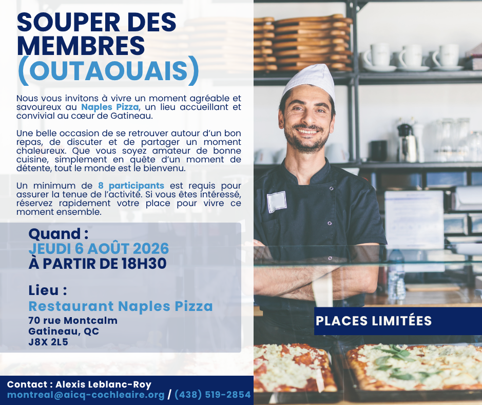 Souper des membres - Outaouais