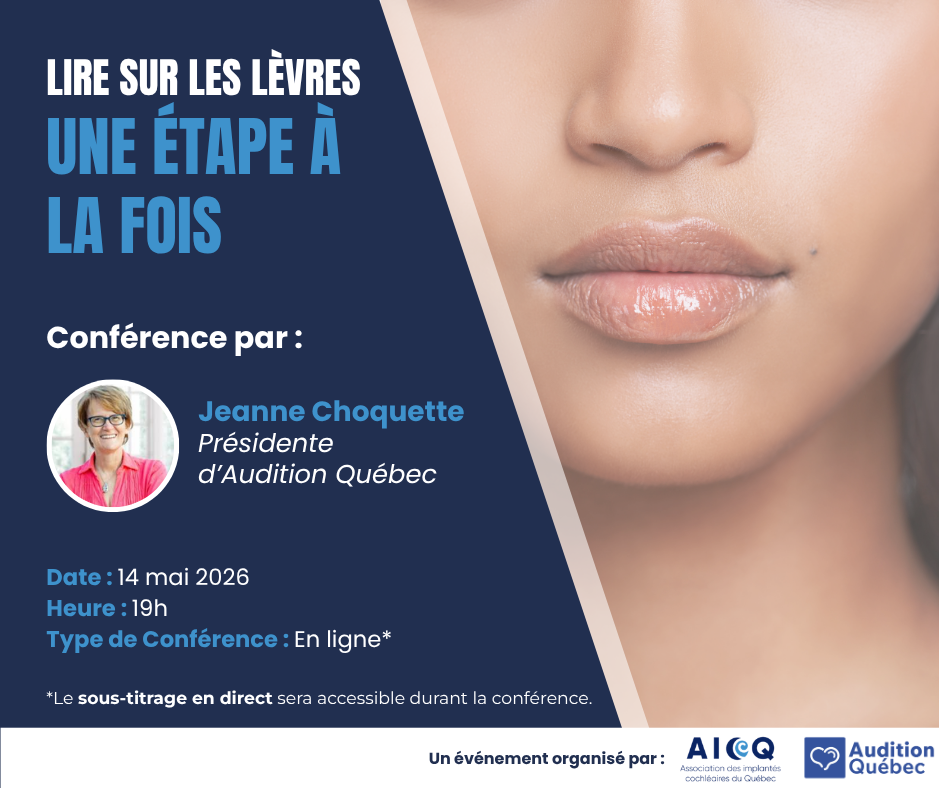 Conférence - LireSurLesLèvres : une étape à la fois
