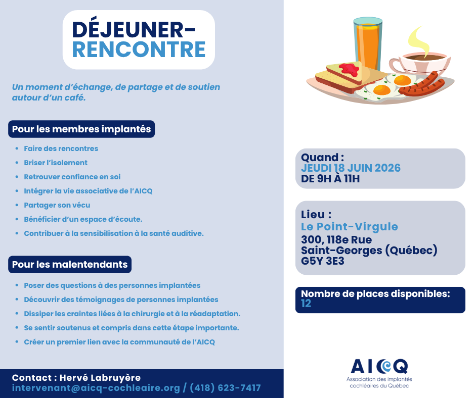 Déjeuner-rencontre (Saint-Georges)