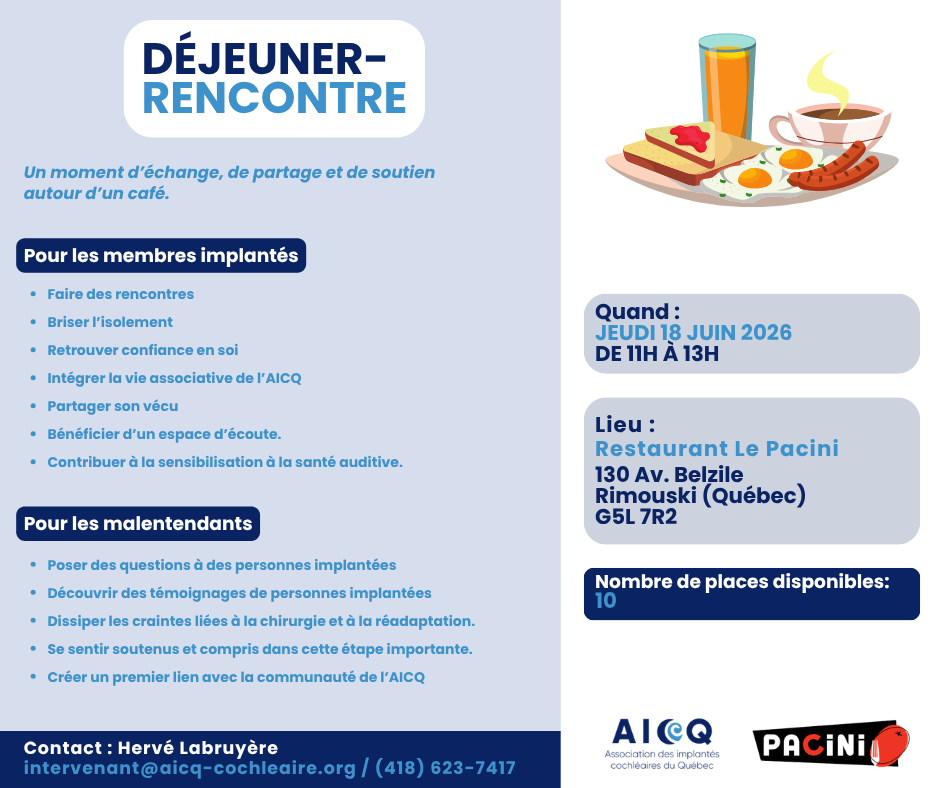 Déjeuner-rencontre (Rimouski)