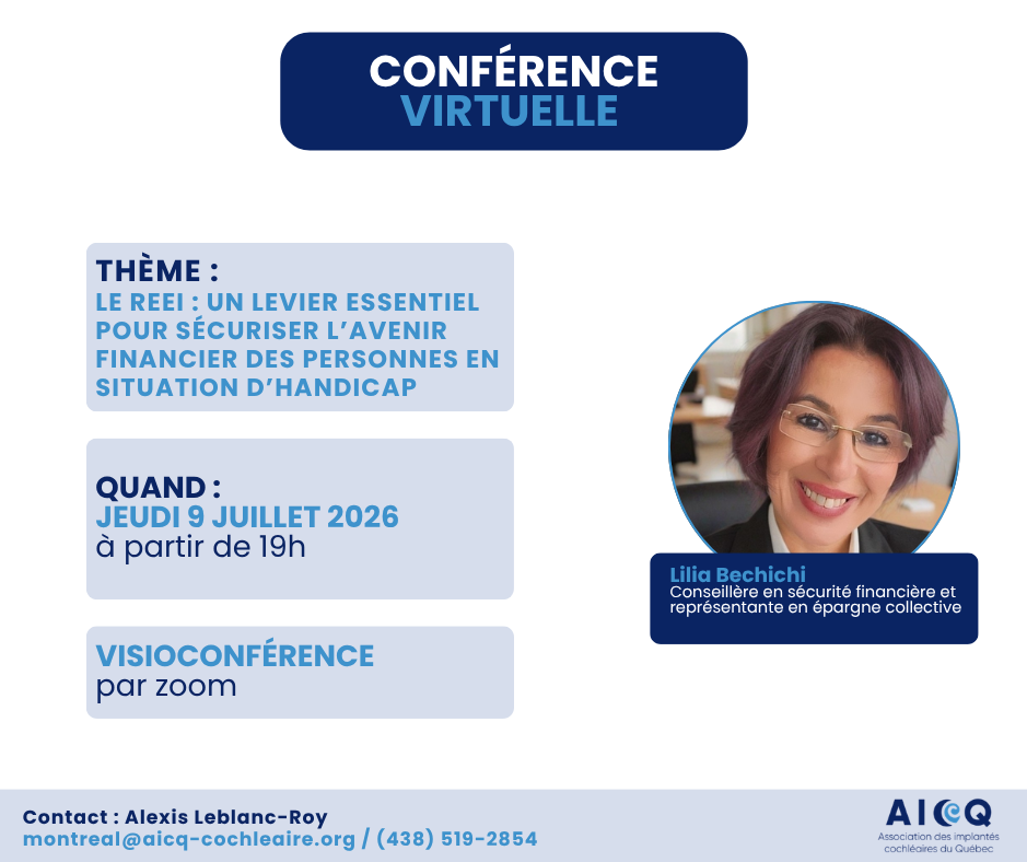 Conférence virtuelle - Le REEI