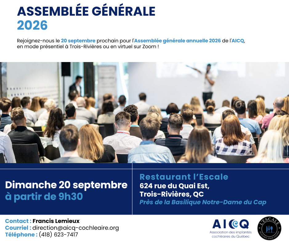 Assemblée Générale Annuelle 2026