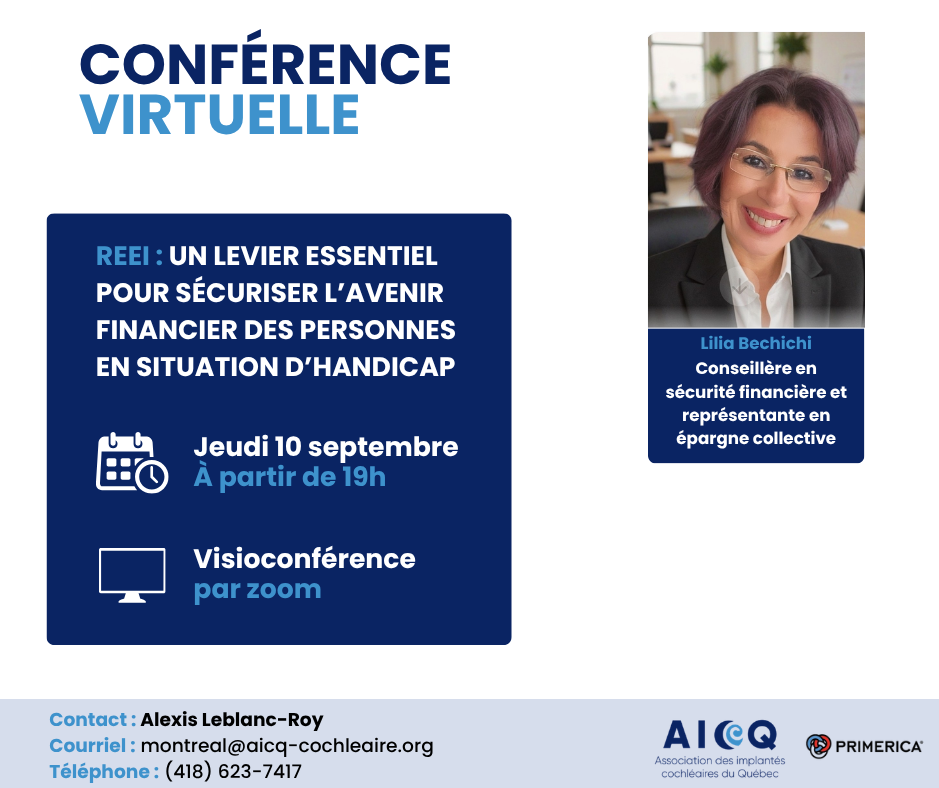 Conférence virtuelle - Le REEI