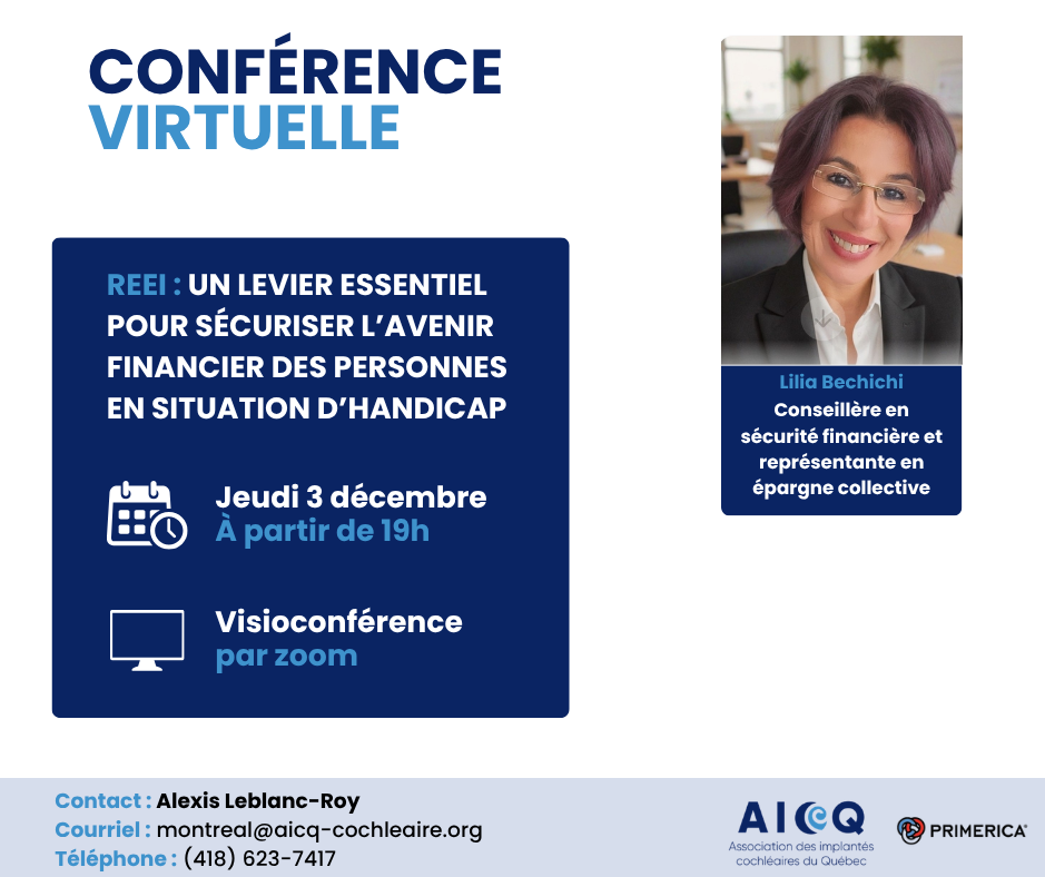 Conférence virtuelle - Le REEI