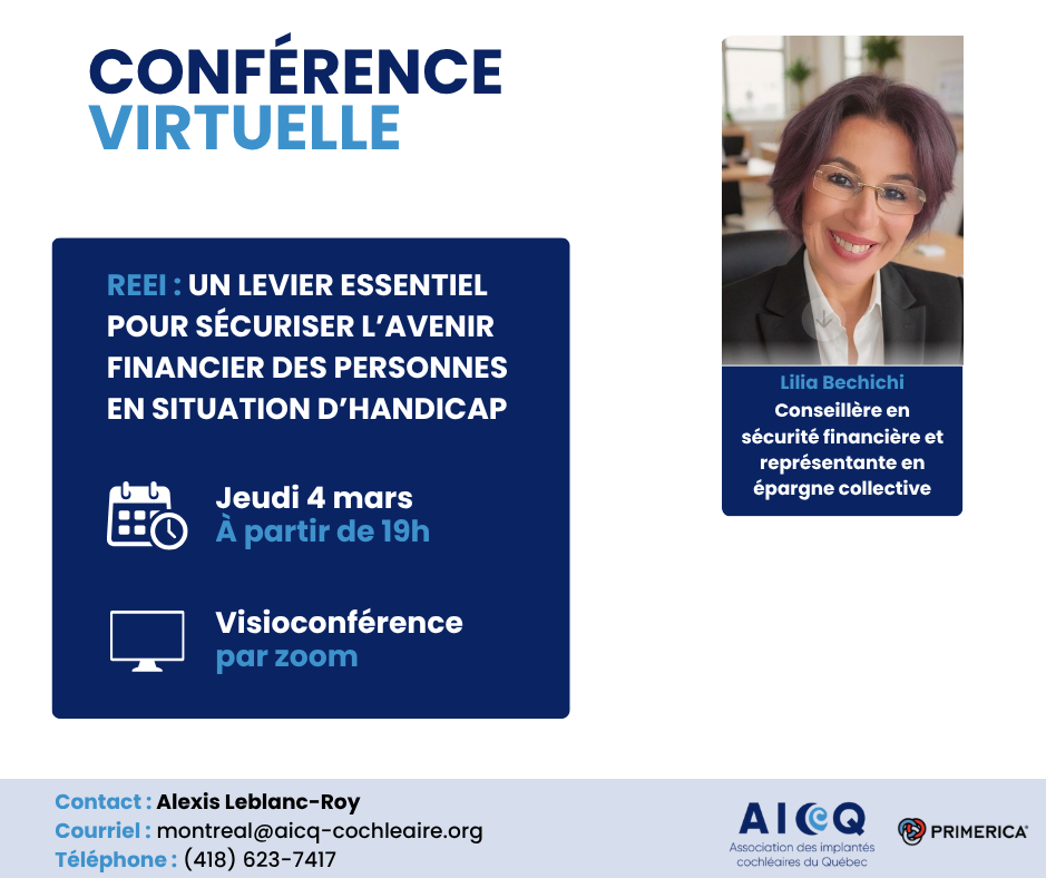 Conférence virtuelle - Le REEI
