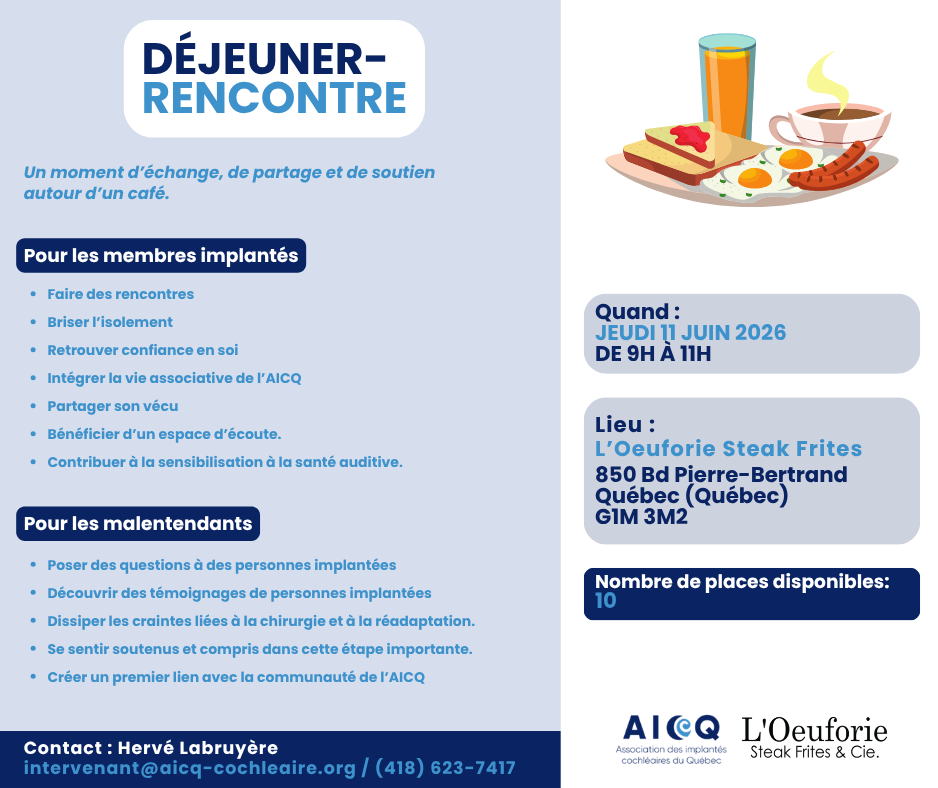 Déjeuner-rencontre (ville de Québec)