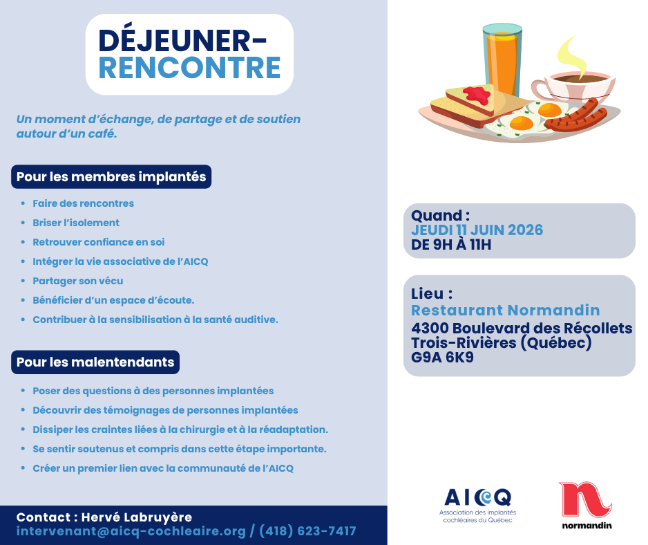Déjeuner-rencontre (Trois-Rivières)