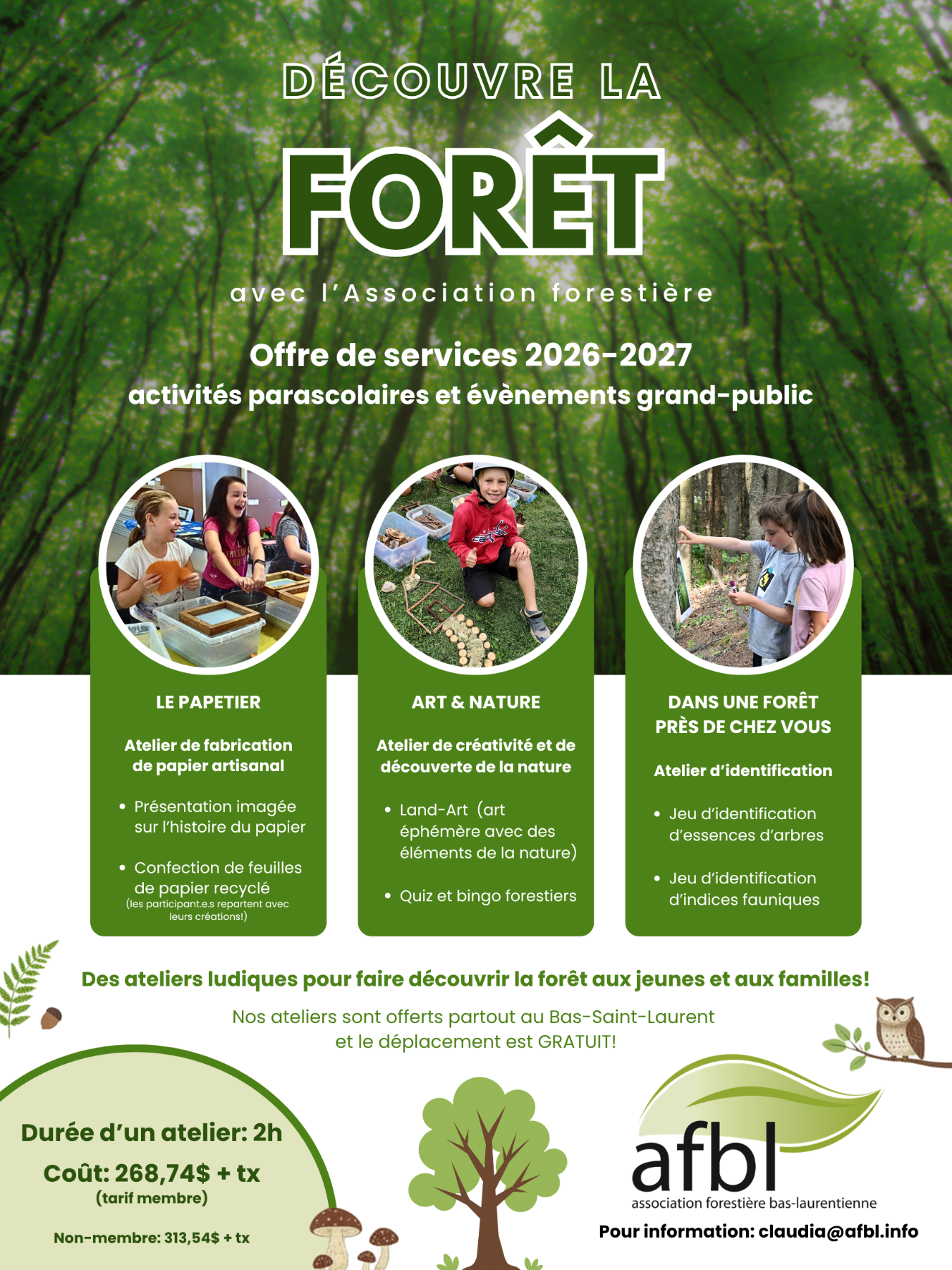 Ateliers Grand-public