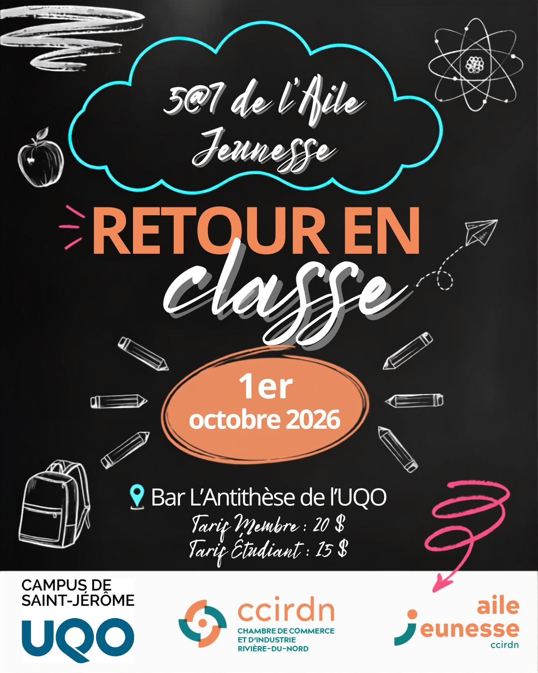 5@7 de l'Aile Jeunesse : Retour en classe