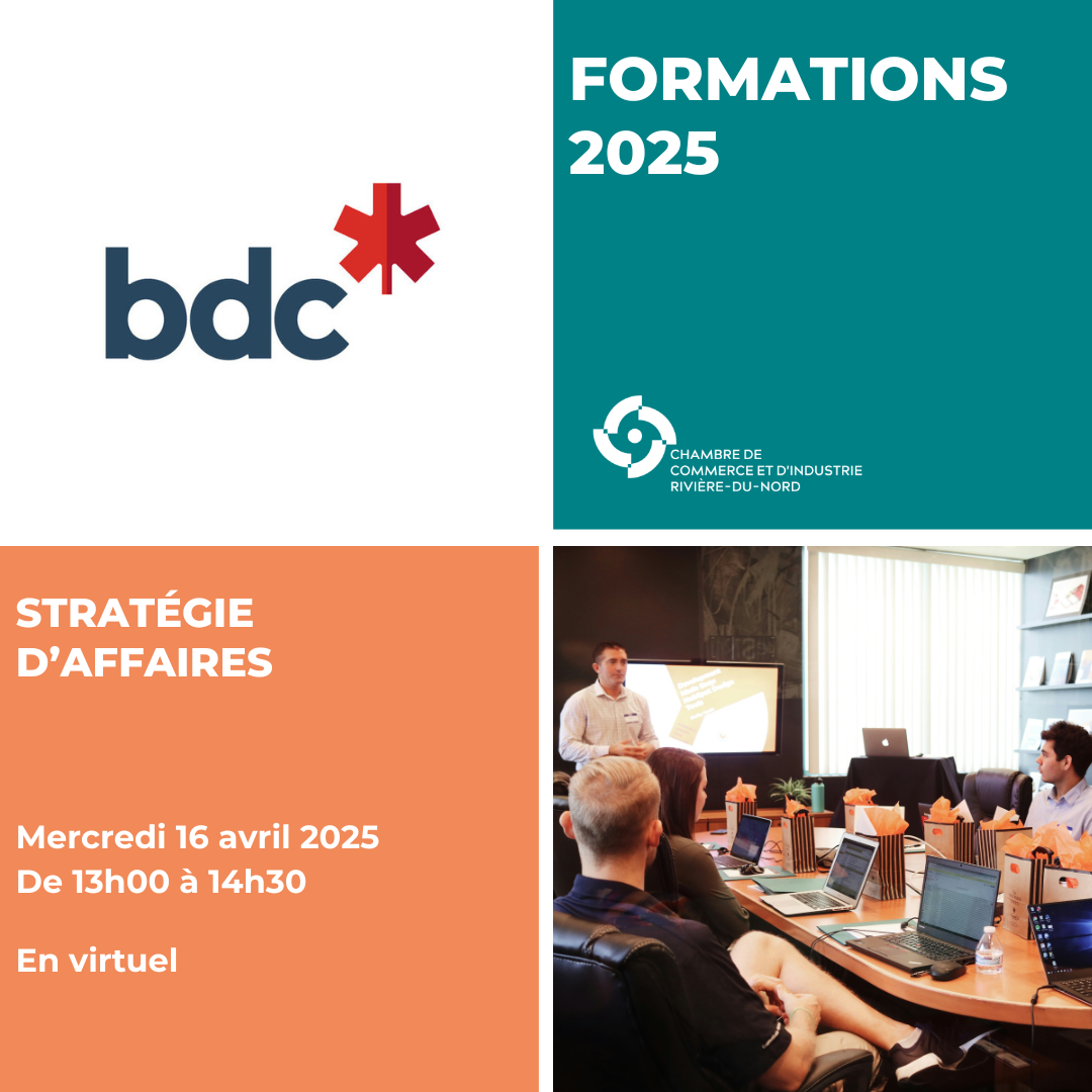 Formation Stratégie d'affaires