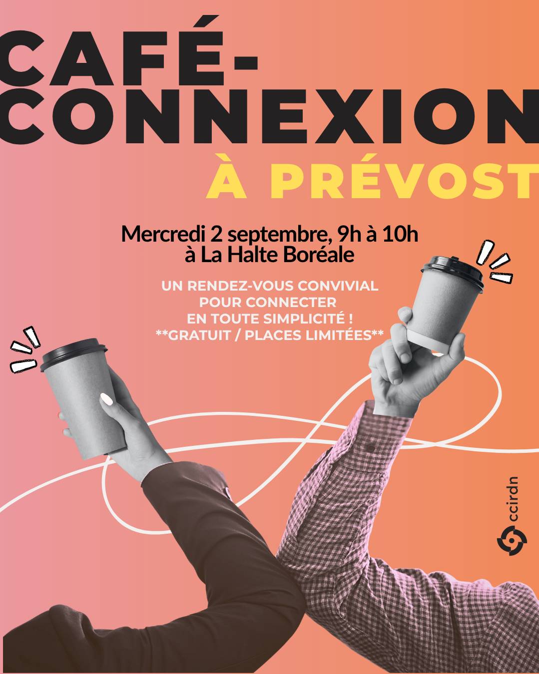 Café-connexion à Prévost