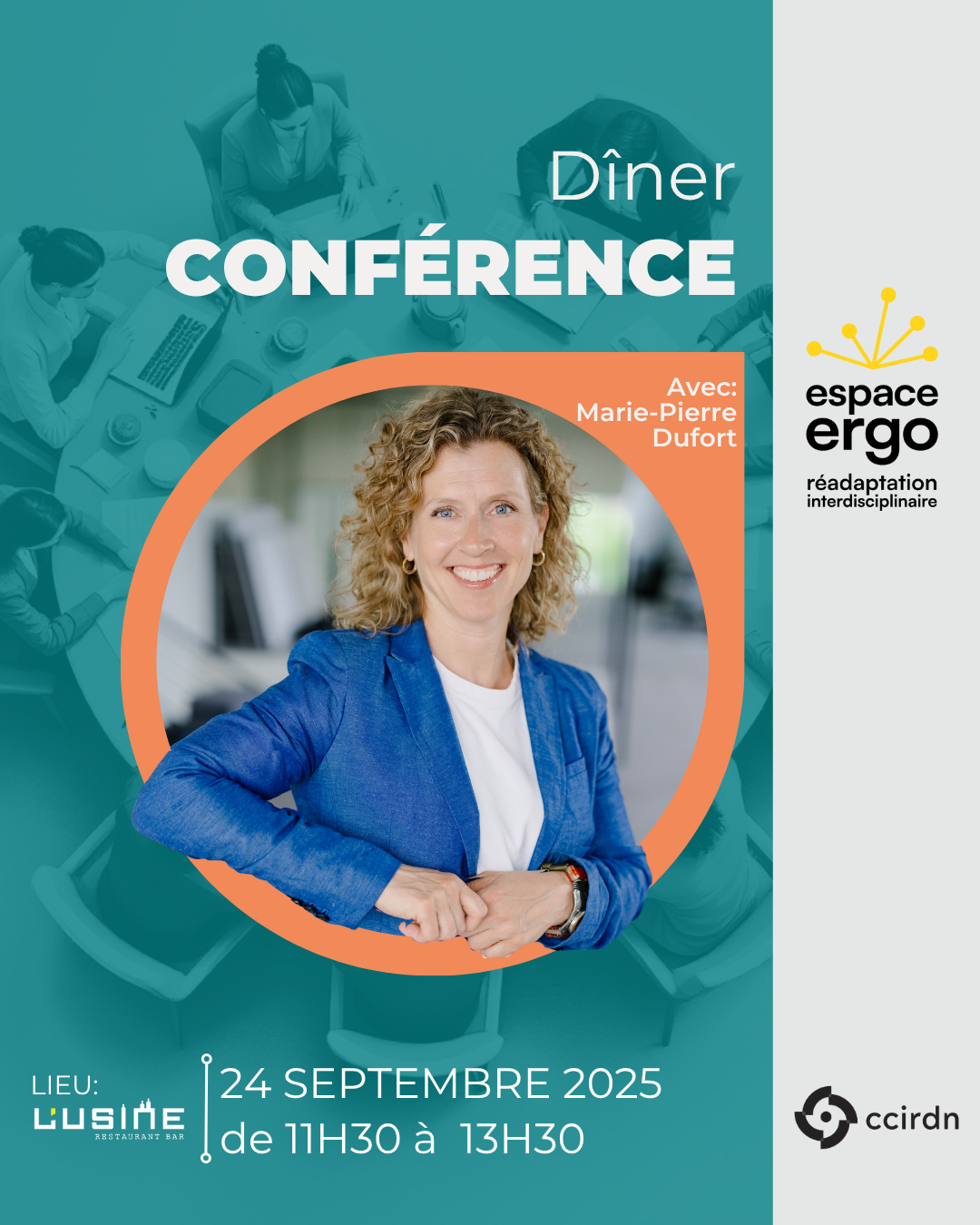 Dîner conférence