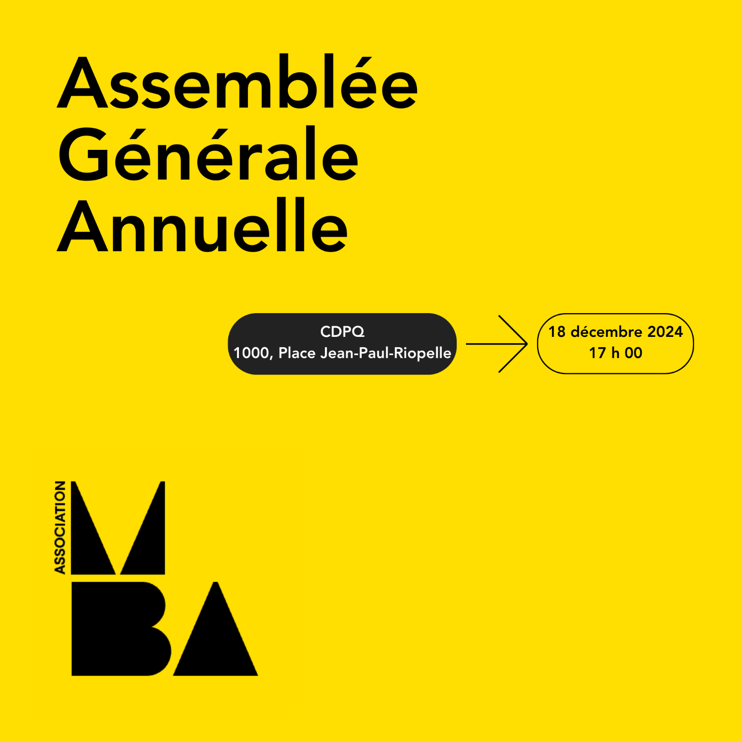 Assemblée générale annuelle 2024