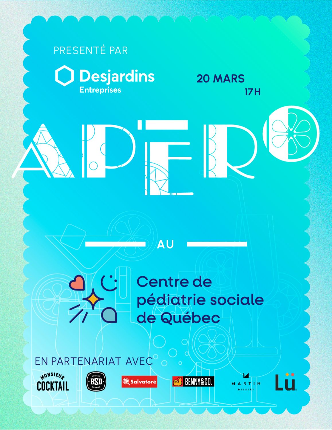 Apéro au Centre de Pédiatrie Sociale