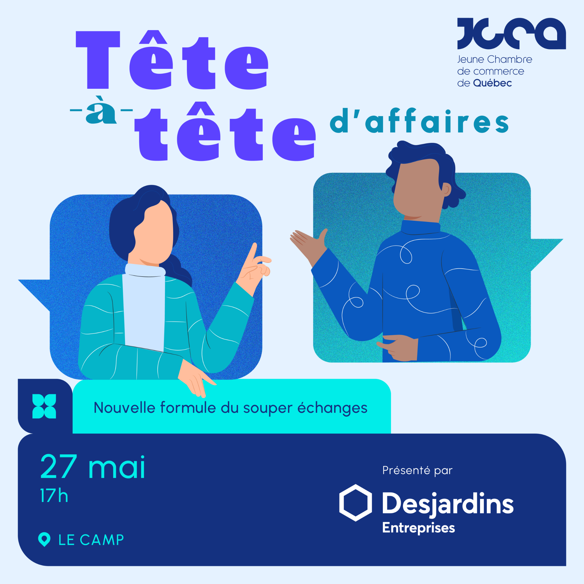 Tête-à-tête d’affaires