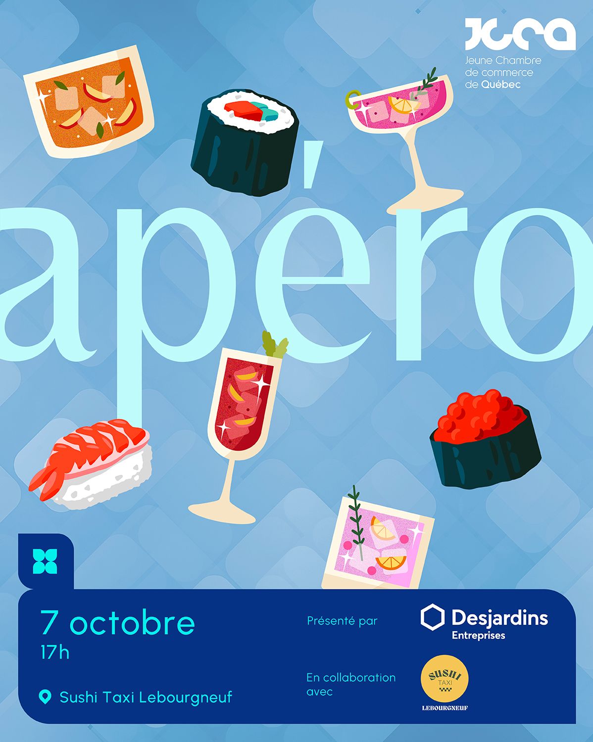 Apéro chez Sushi Taxi