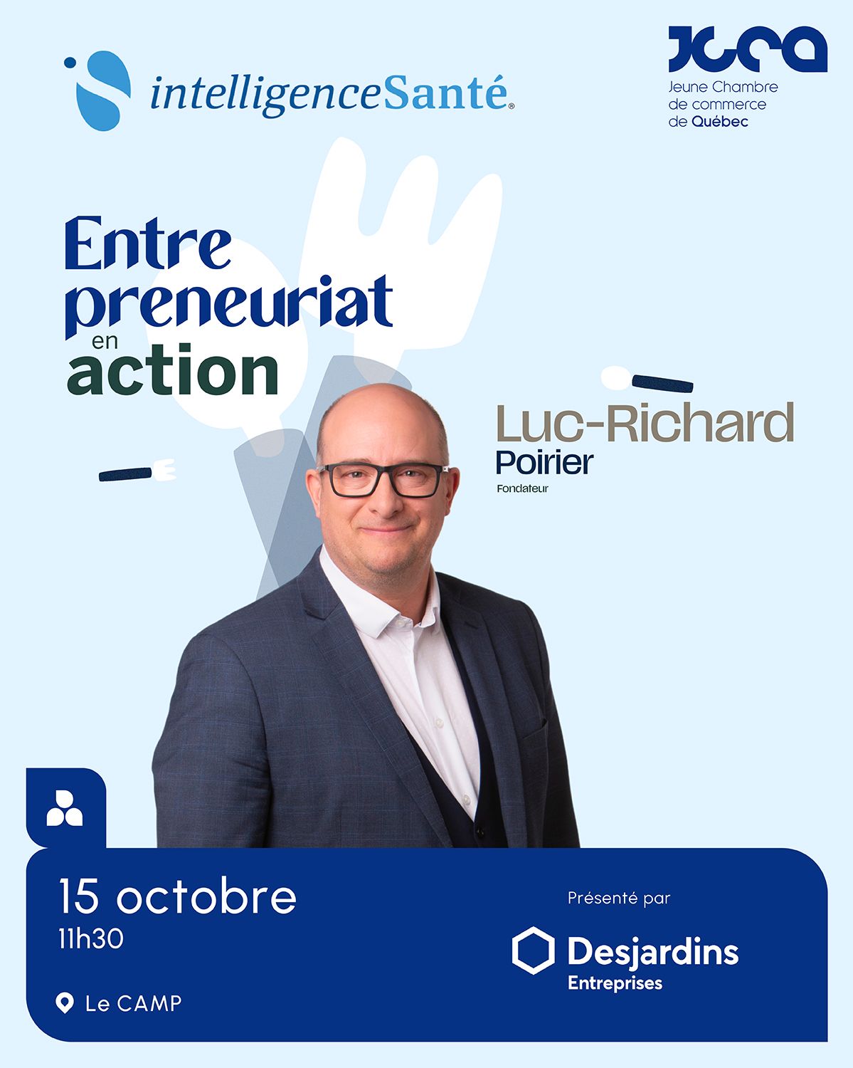 L'entrepreneuriat en action : Dîner-conférence avec Luc-Richard Poirier