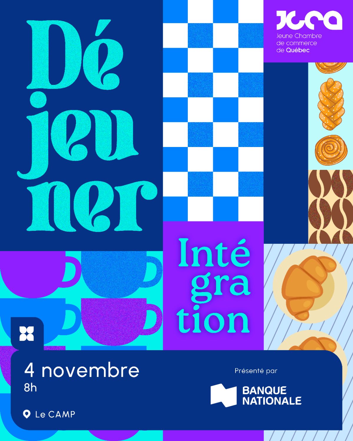 Déjeuner intégration *NOUVEAUX MEMBRES SEULEMENT*