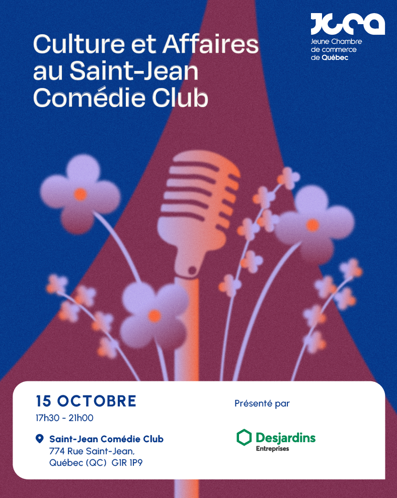 Culture et affaires au Saint-Jean Comédie Club