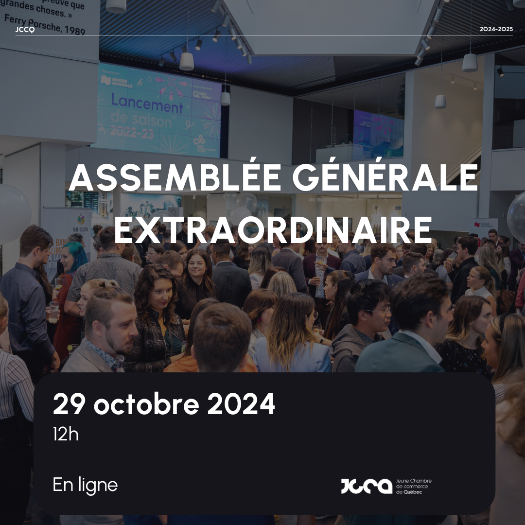 Assemblée générale extraordinaire