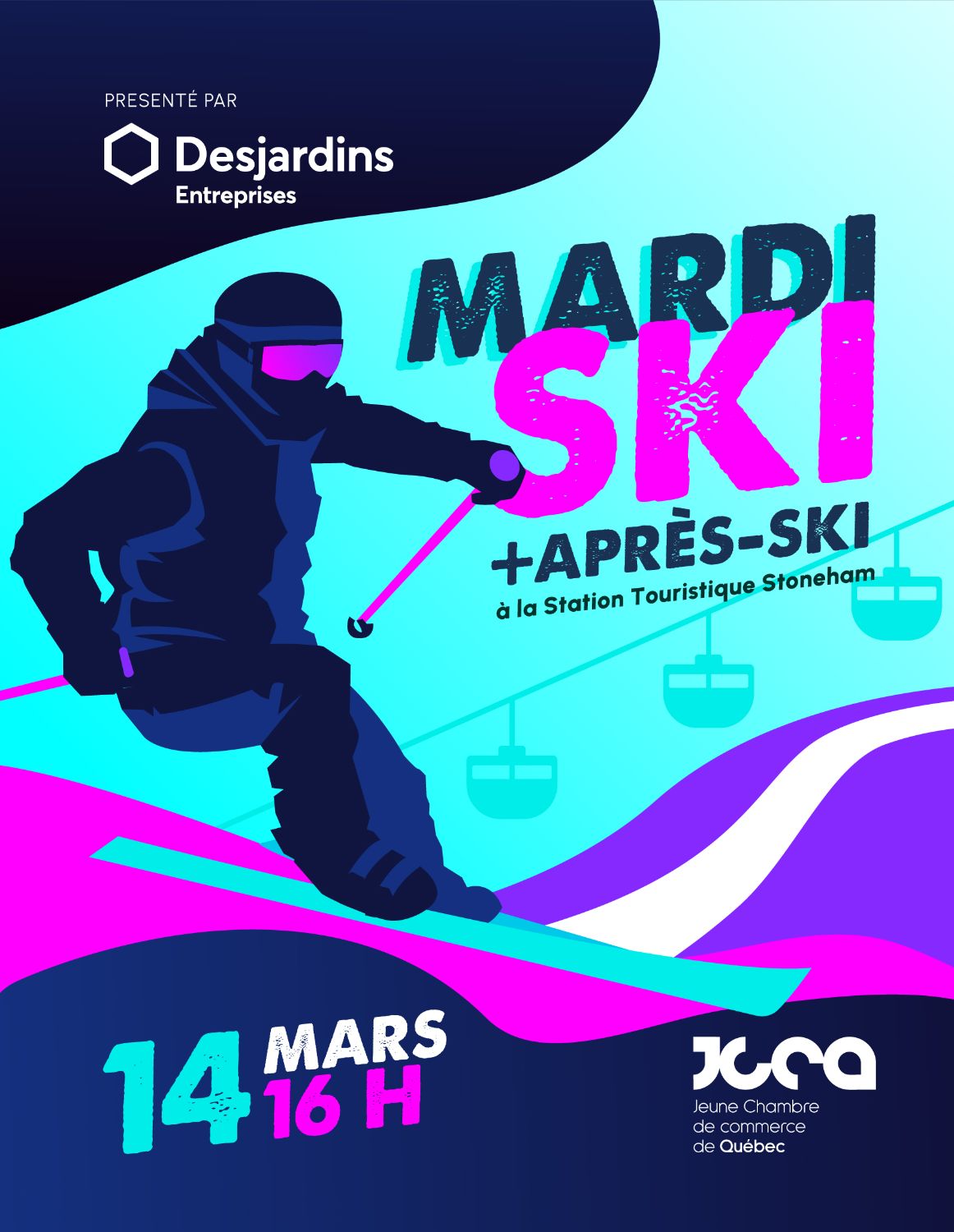 Mardi ski + Après-Ski à Stoneham