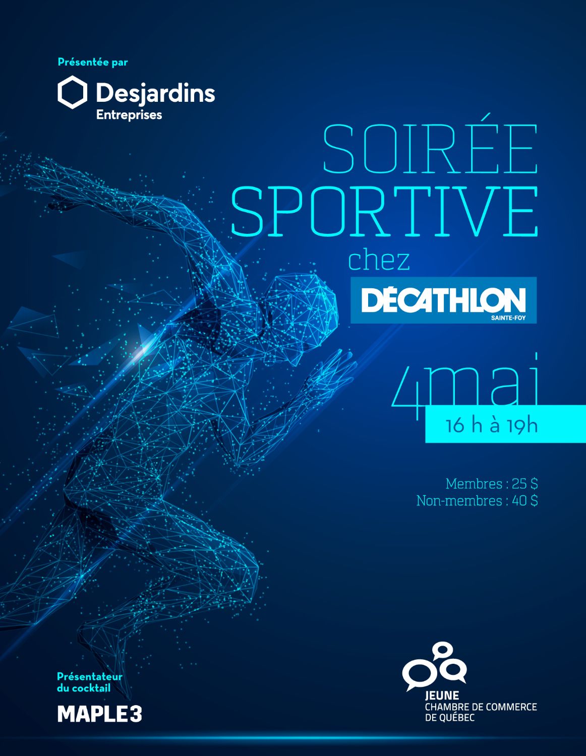 Soirée sportive chez Décathlon