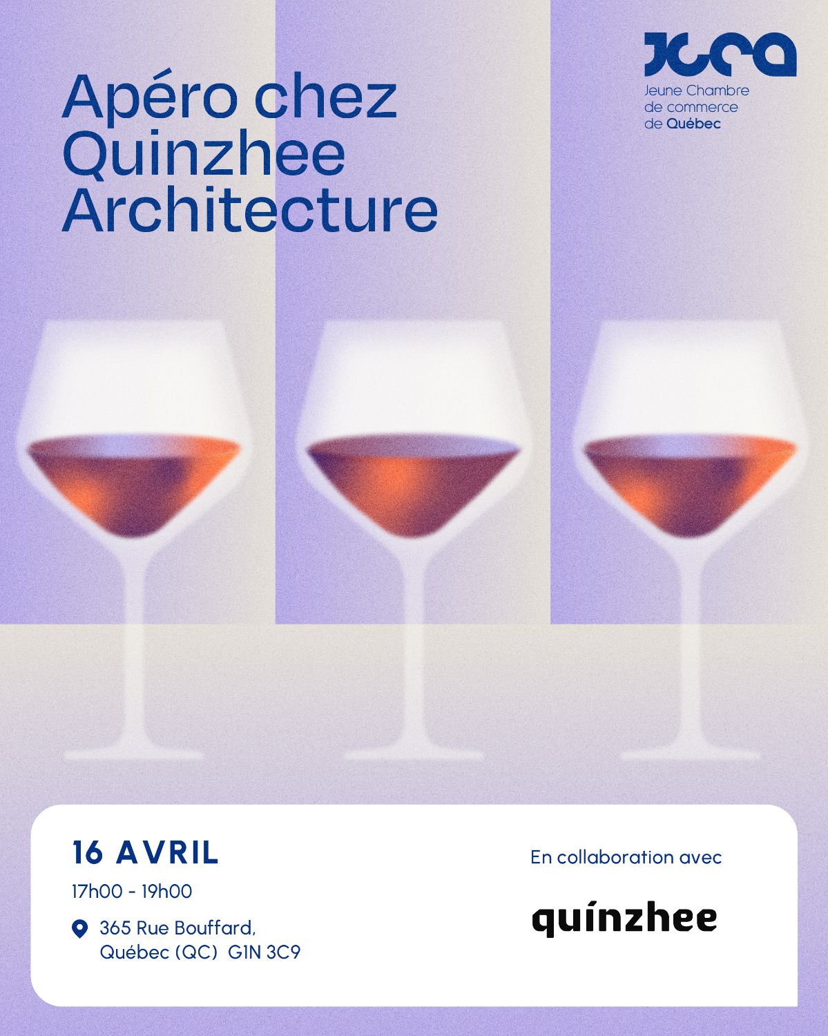 COMPLET // Apéro chez Quinzhee Architecture