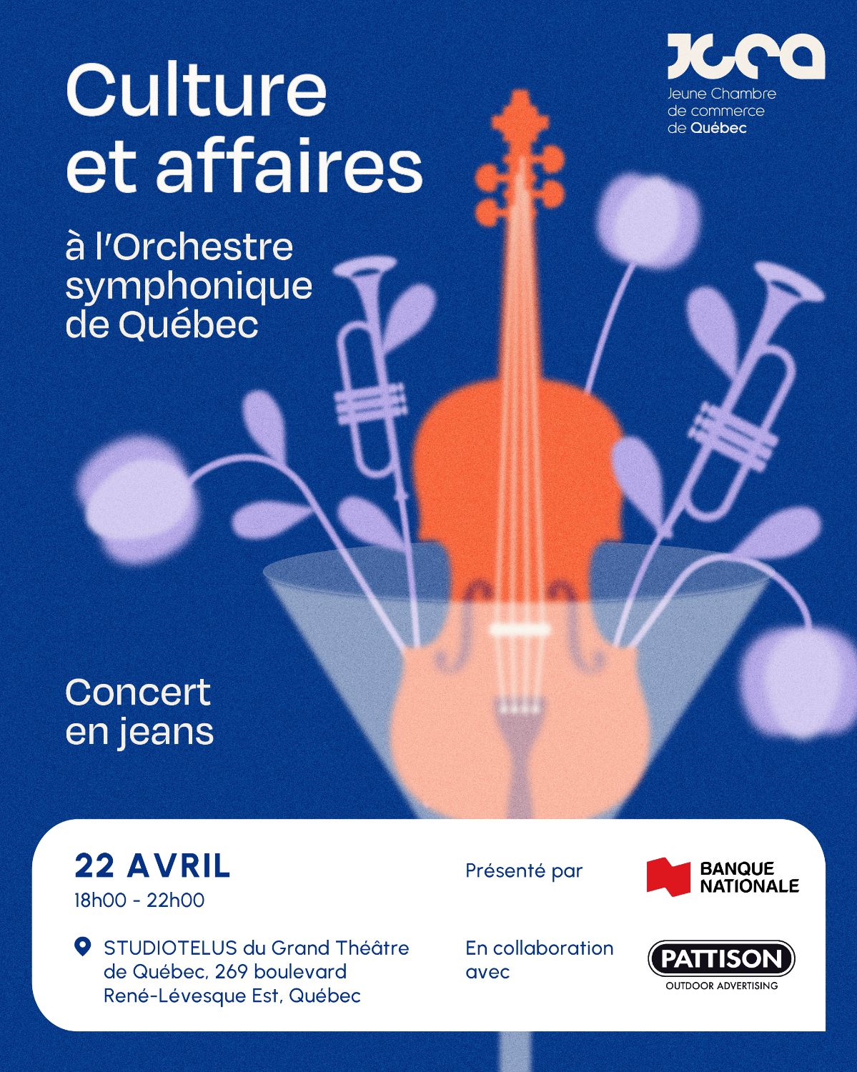 Culture et affaires à l’Orchestre symphonique de Québec