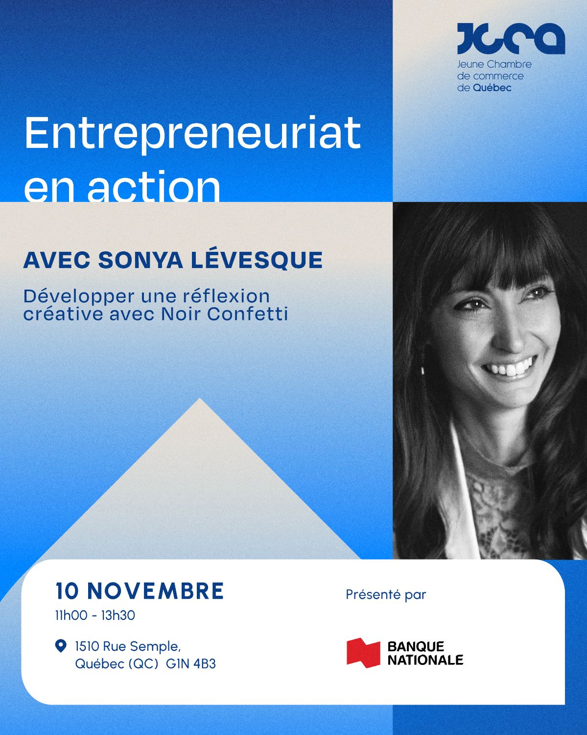 Entrepreneuriat en action : Séance créative avec Noir Confetti