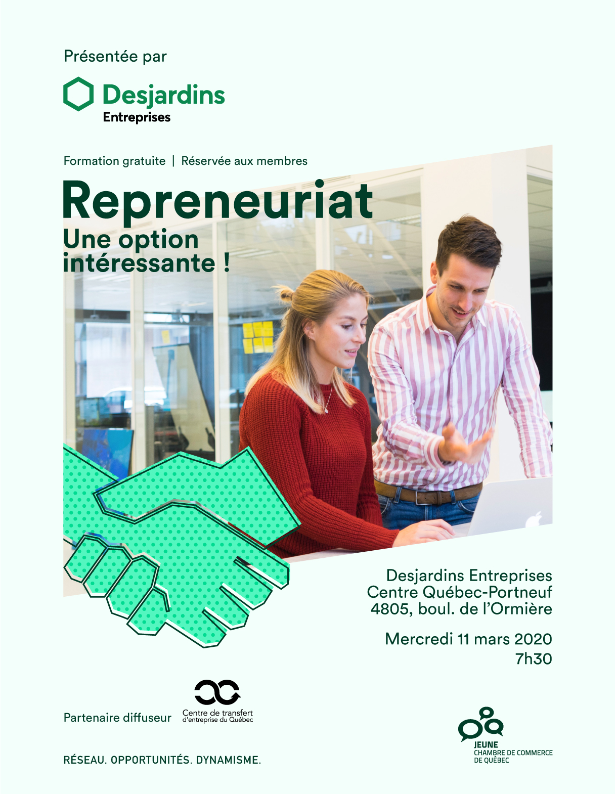 Formation sur le repreneuriat