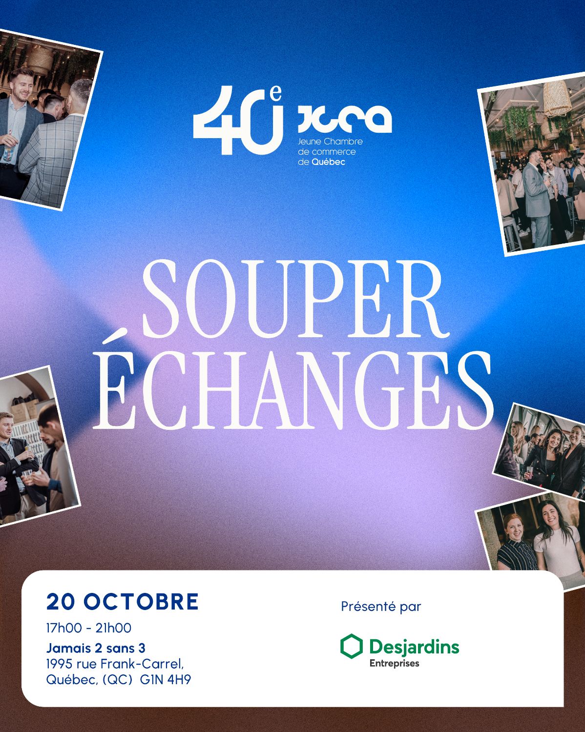 Souper échanges - Spécial 40e
