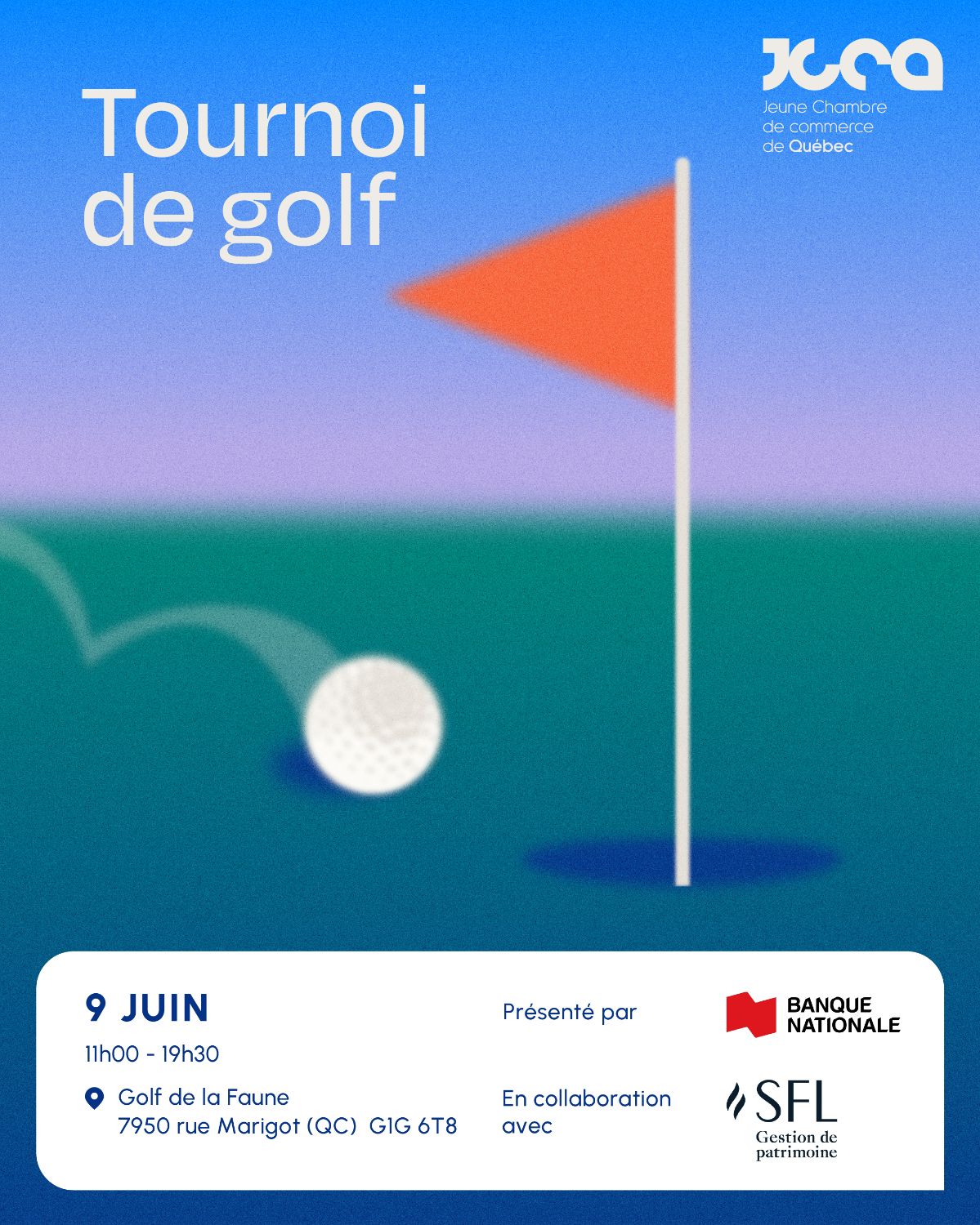 Tournoi de golf