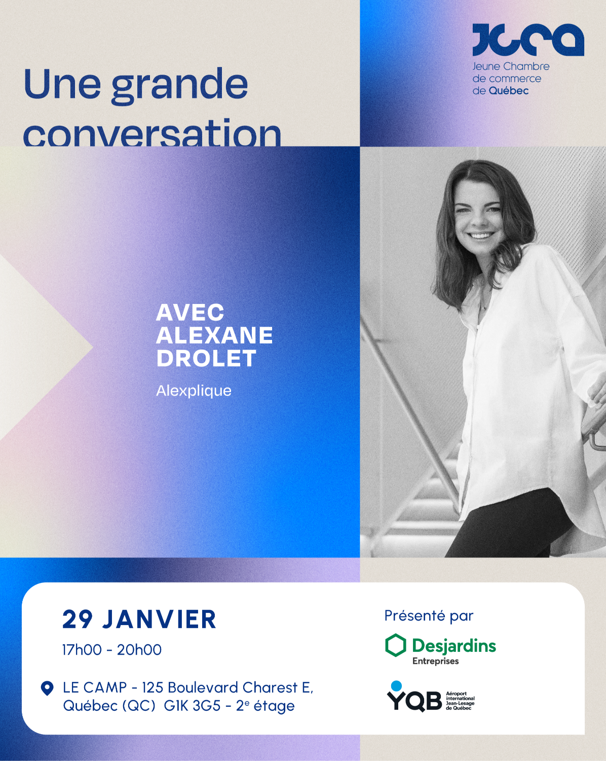 Une grande conversation avec Alexane Drolet