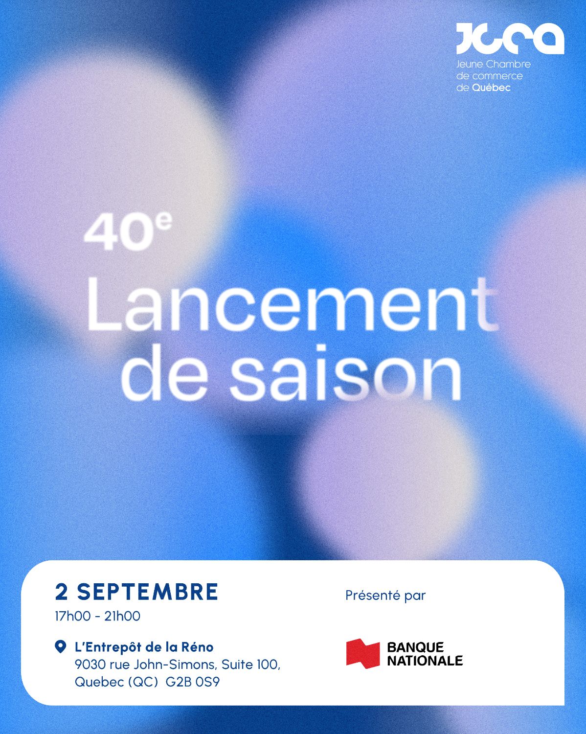 Lancement de saison 26-27