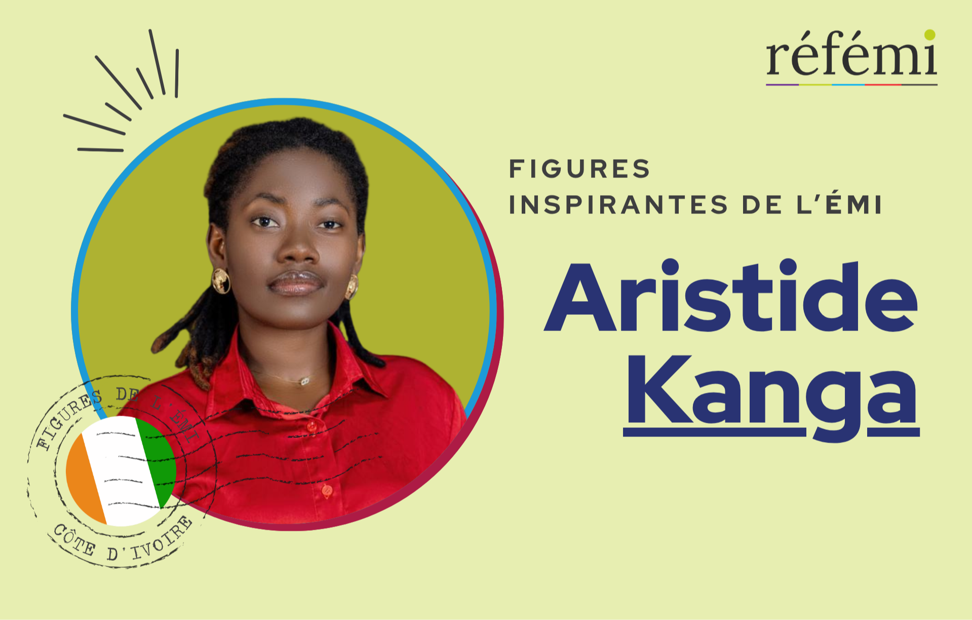Figures inspirantes de l'ÉMI : Aristide Kanga