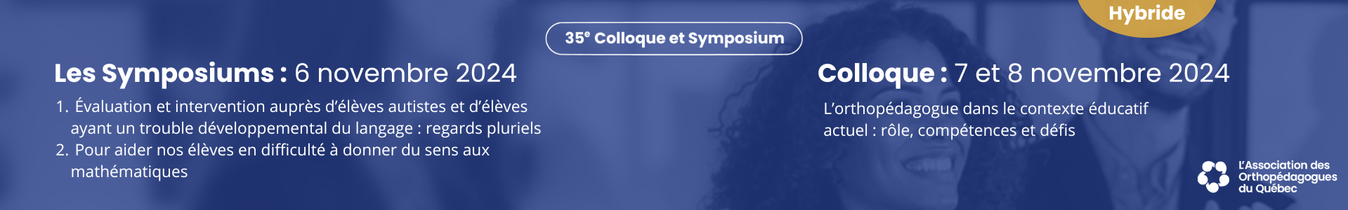 35ᵉ Colloque et Symposium