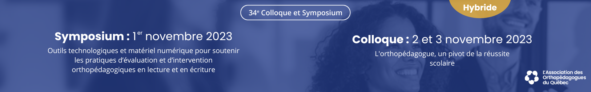 34ᵉ Colloque et Symposium