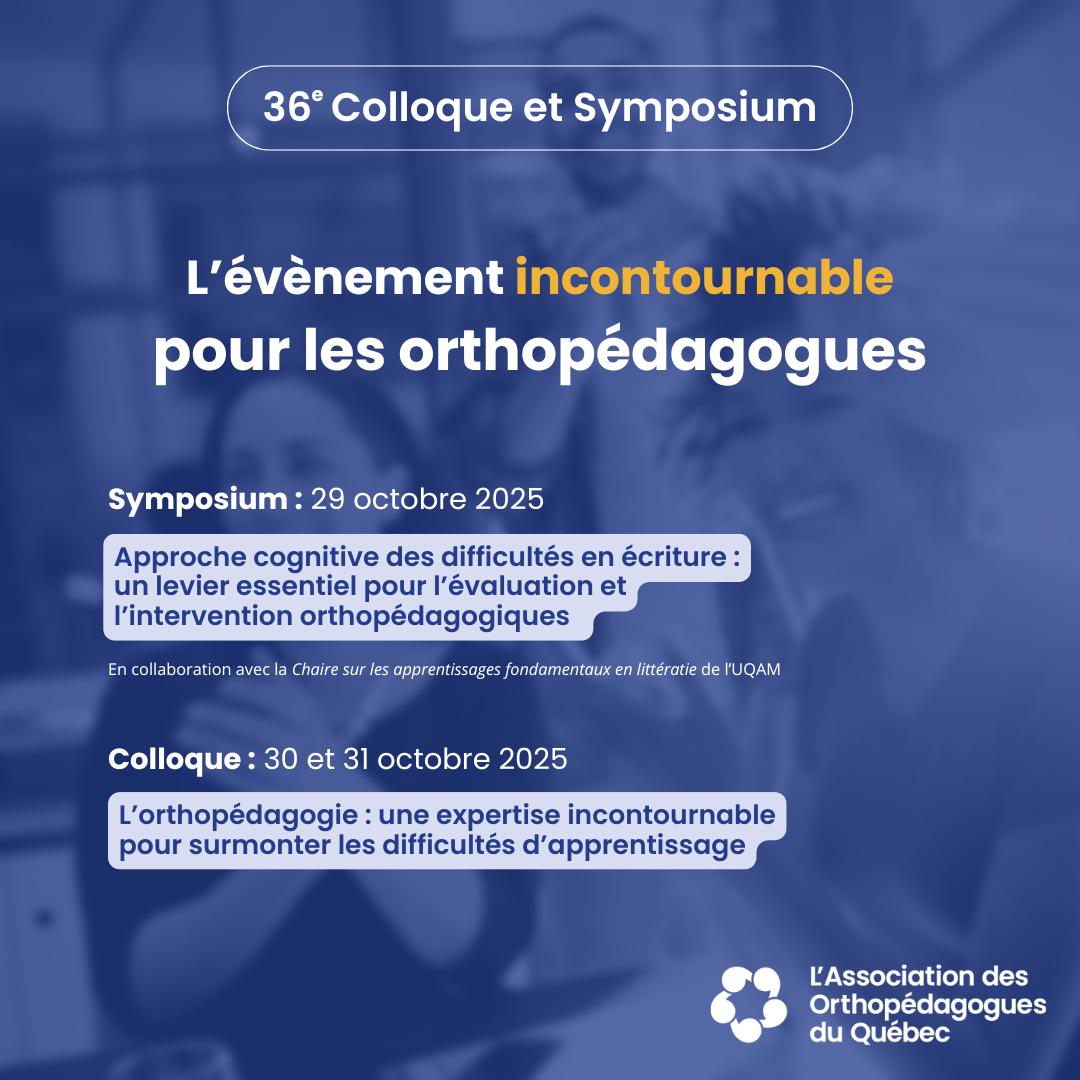 36e Colloque et Symposium