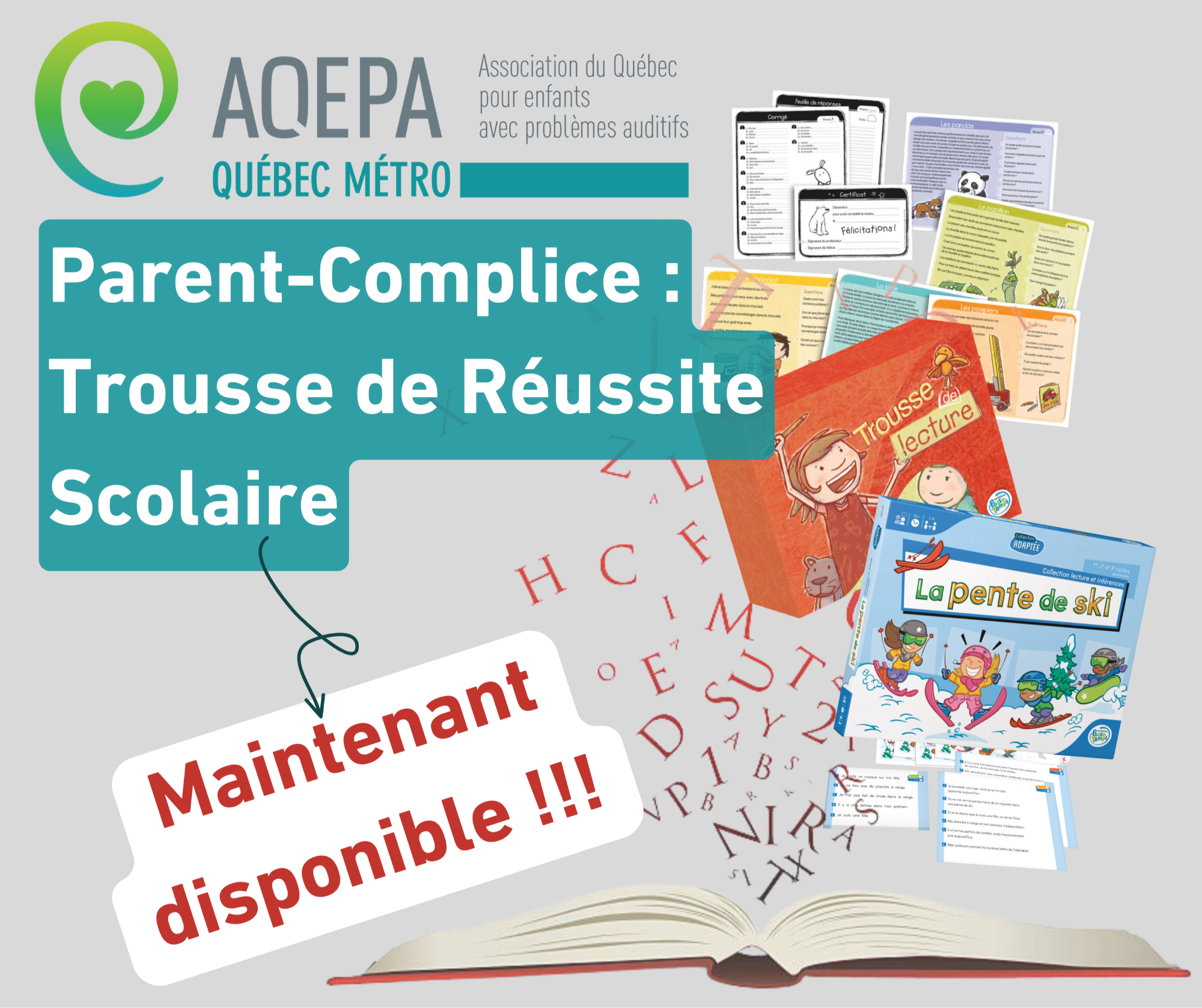 Parent-Complice : Trousse de Réussite Scolaire