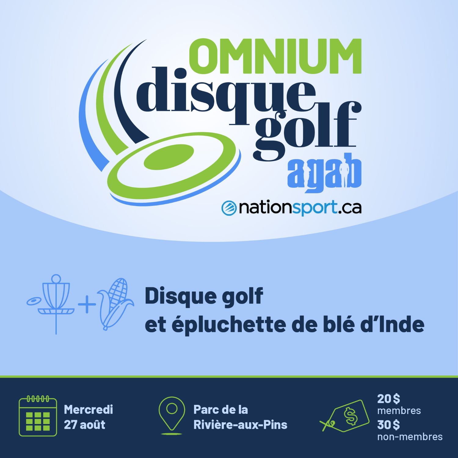 L’Omnium de Disque-Golf AGAB / Nation Sport