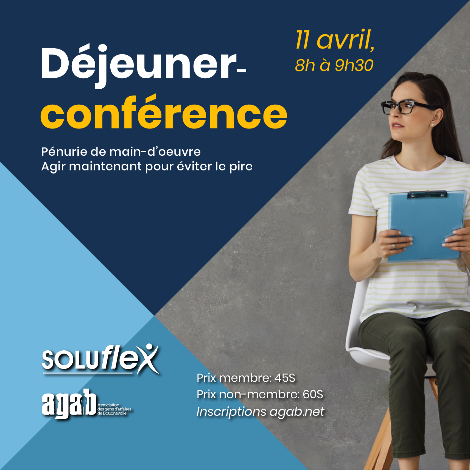 Déjeuner-conférence: Pénurie de main-d'œuvre, agir pour éviter le pire