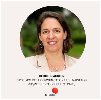 [Portrait de membre] Cécile Beaudoin, directrice de la communication et du marketing de l'Institut Catholique de Paris
