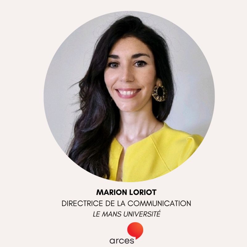 [Portrait de membre] Marion Loriot, directrice de la communication de Le Mans université