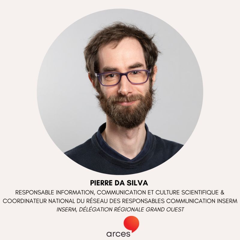 [Portrait adhérent] Pierre DaSilva, responsable information, communication et culture scientifique à l'Inserm