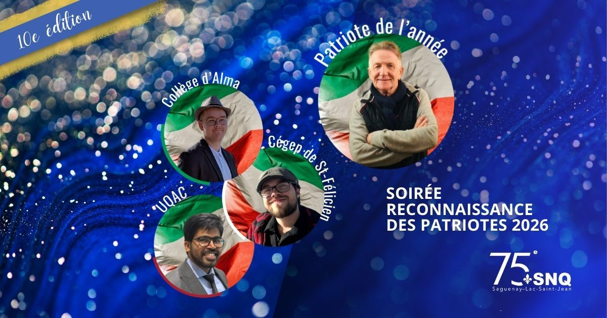 Soirée reconnaissance des Patriotes 2026