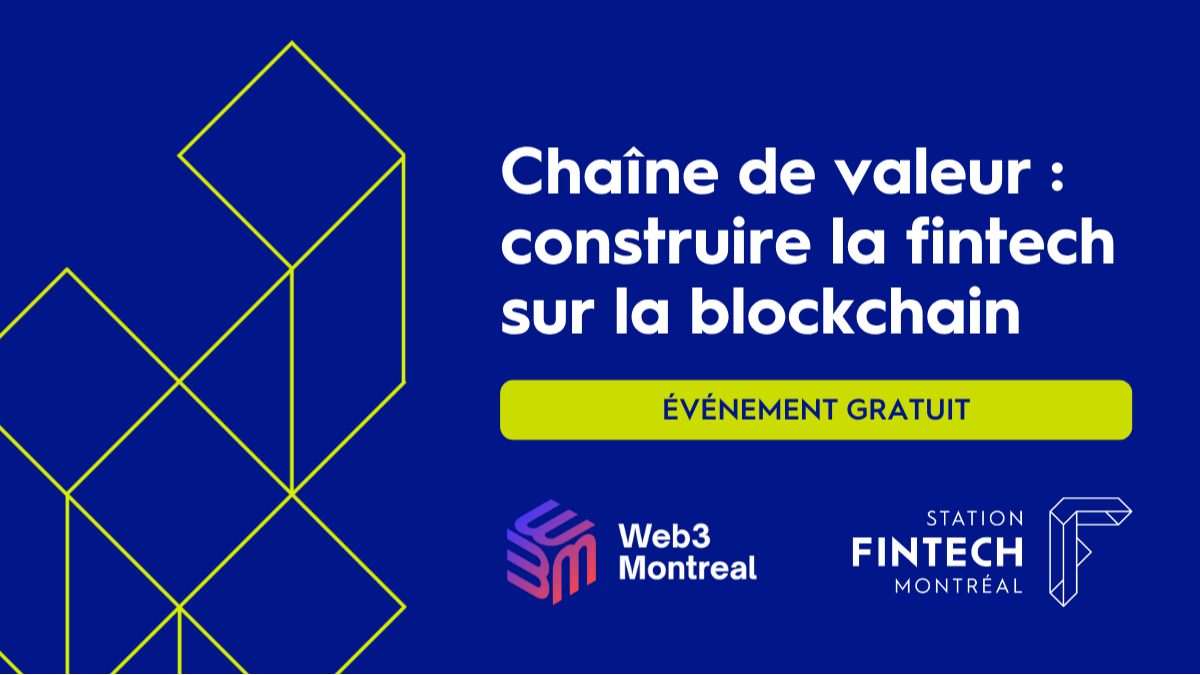 Chaîne de valeur : construire la fintech sur la blockchain
