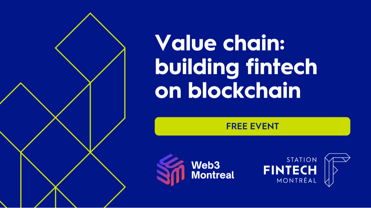 Value chain: building fintech on blockchain