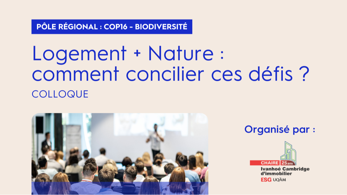 Logement+Nature : comment concilier ces défis ?