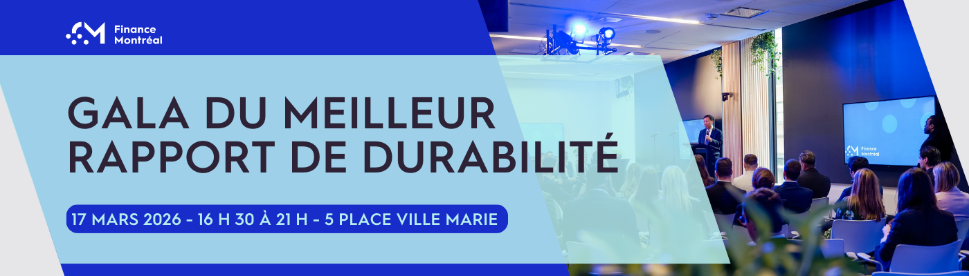 Gala du Concours de meilleur rapport de durabilité