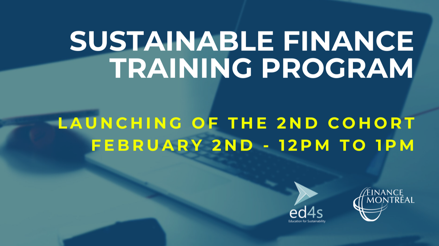 Sustainable finance training program - Launching of the 2nd cohort